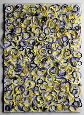 2014 Senza titolo plastica colorata su masonite cm 31x22